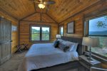 Painted Sunset Lodge - Upper Level Master Suite